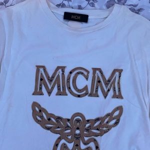 mcm shirt with mcm material